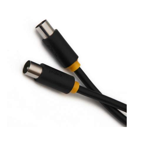Pro Link 3 Meters 9.5mm TV Plug to TV Plug AV Cable, Black/Yellow - PB251-0300