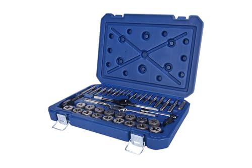 Image of Century Drill & Tool 98900 Fractional Tap & Die Set, 40 Piece