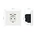 NANOCABLE 10.35.0010 - Base de Enchufe de Pared Tipo Schuko con 2...