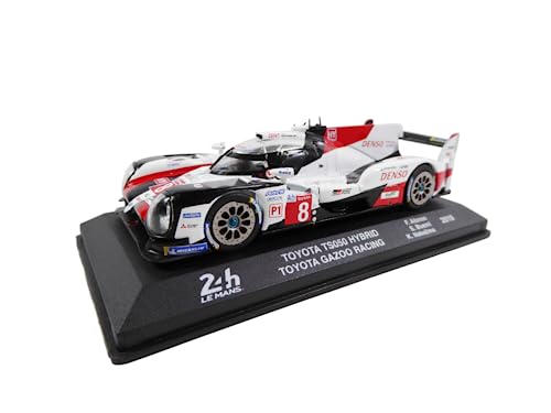 Miniatura de auto 1:43 Toyota TS050 Hybrid Le Mans 2019 miniatura 1