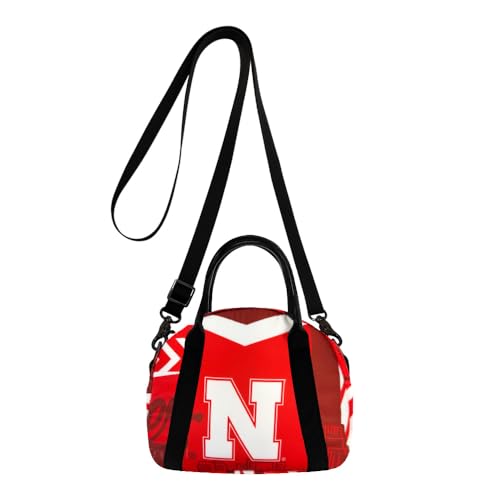 Pro Specialties Group Nebraska Cornhuskers Sling Purse Compact and Stylish Crossbody Bag for Travel and Everyday Use