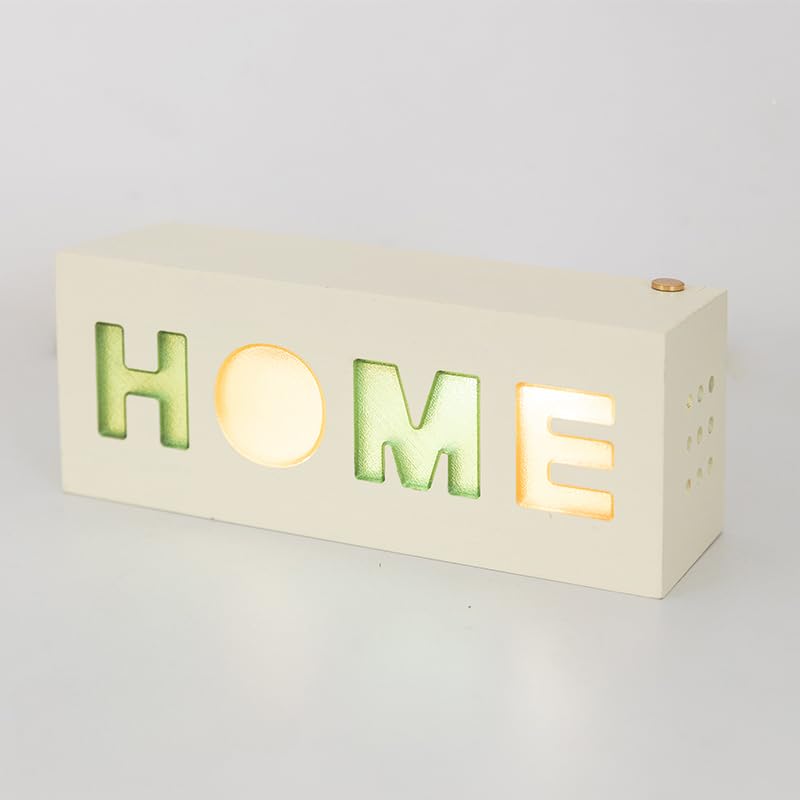 Lámpara de Mesa con Letras LED para Noche miniatura 1
