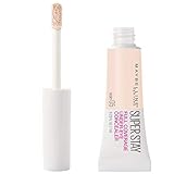 Maybelline New York Super Stay Super Stay Full Coverage, Brightening, Long Lasting, Under-eye Concealer Liquid Makeup For Up To 24H Wear, With Paddle Applicator, Ivory, 0.23 fl. oz.