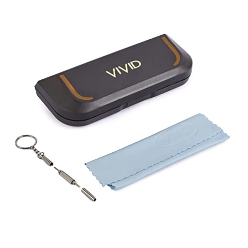 Image of VIVID Vision Unisex Adult Lightweight Eyewear Specs Case Cover Protect Eye Glasses | Sunglasses | Cases