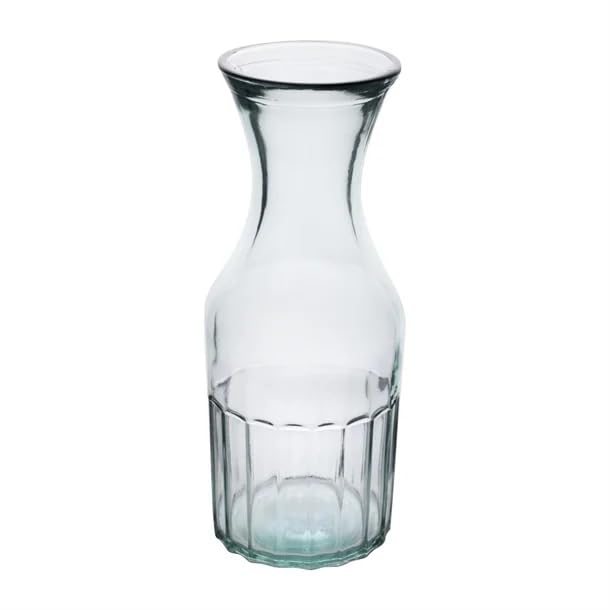 Olympia Carafe Orleans en verre recyclé – 1 litre (boîte de 6)