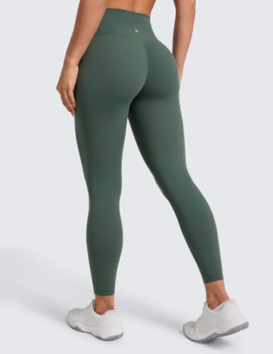 Image of CRZ YOGA Secretsculpt Leggings 25 inch | Butterlift, Buttery Soft, Moderate Compression, Workout, Pilates, No Front Seam, Booty Scrunch Butt, High Waist, for Women