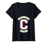 Disney Zombies Seabrook Cheer Letter C Logo V-Neck T-Shirt