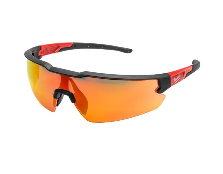 Milwaukee 4932498548 Lunettes de sécurité améliorées - Miroir rouge