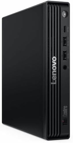 Lenovo ThinkCentre M70q Gen 6 Desktop Computer, Tiny, Black