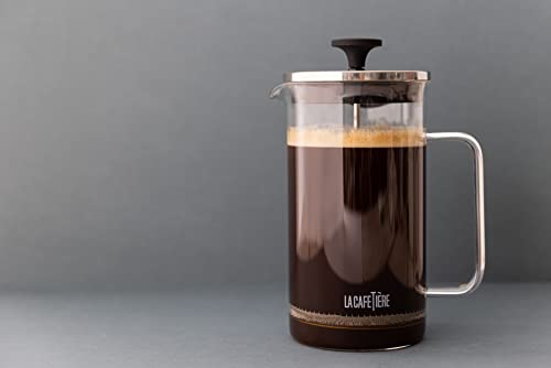 La Cafetière All-Glass French Press Coffee Maker Cafetière, 8 Cup, Clear, Eight Cup - Image 2