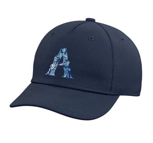 Avatar: Fire and Ash Jake Sully Neytiri & Kiri Movie Logo Adjustable Printed Baseball Hat Navy Blue