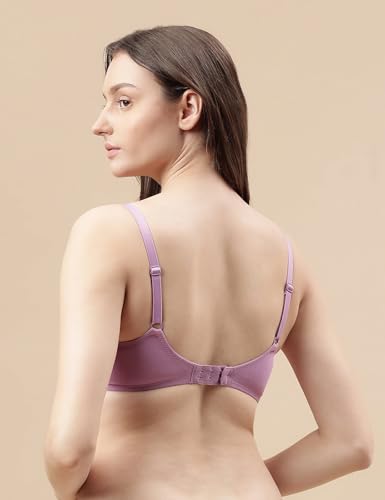 Image of Marks & Spencer Cotton Mix Padded Demi Cup Bra