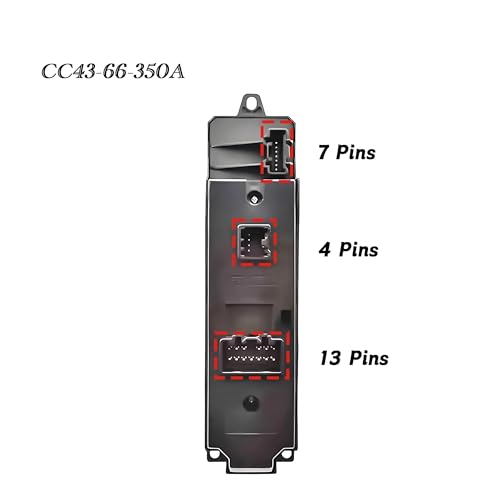 Interrupteur de vitre pour changer commande lève-vitre cassée Mazda CX-7