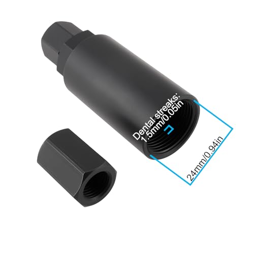 YINETTECH 1 Satz Schwungrad Abzieher Motorrad Demontage Werkzeug M24 X P1.5 (R) Kompatibel mit Honda CRF250 R 04-09 CRF250X 04-19