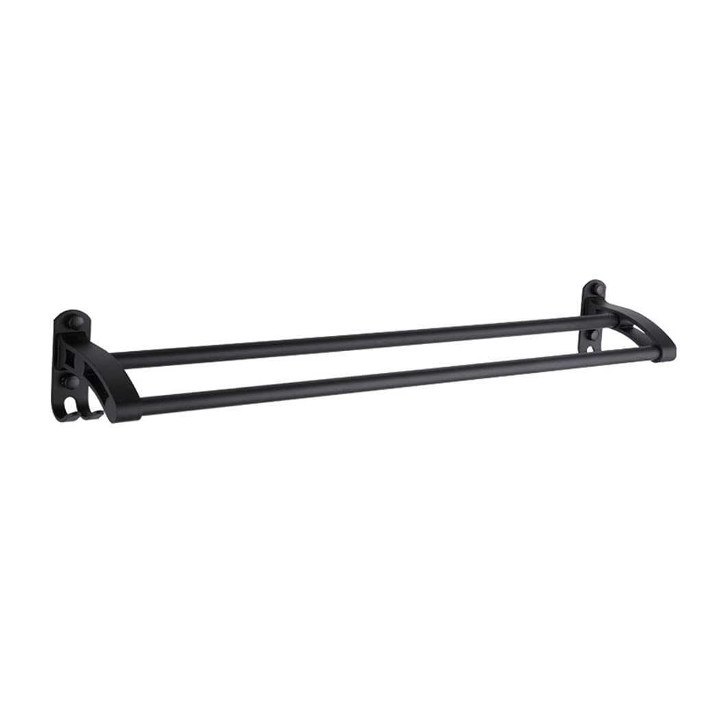 Porte-serviette rail de serviette aluminium étagère douche étanche CRODY