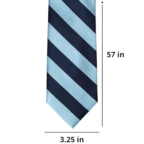 Image of tiemart Men's Striped Tie Standard Length