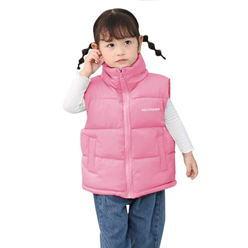 Moonker Toddler Winter Puffer Jacket Warm Comfy Lightweight Padded Vest Baby Girls Boys Cute Bear Ears Hood Outerwear