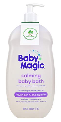 Baby Magic Calming Baby Bath | 30Oz (Pack Of 4) | Lavender & Chamomile | Tear-Free, Free Of Parabens, Phthalates, Sulfates And Dyes #TOP1
