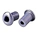 Avdel Chobert 01121-00510 Speed Fastener; 5/32 Inch (0.156 Inch), (0.187-0.250 Inch GR), Dome HD, Steel, Zinc Finish