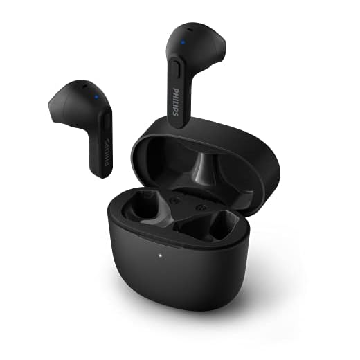 Philips T2236 True Wireless Headphones with IPX4 Water Resistance and Super-Small USB-C Charging case