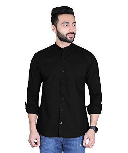 Image of FIFTH ANFOLD Men's Striped Slim Fit Shirt