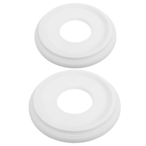 NUOBESTY 2piezas Base De Iluminación Decorativa Para Interiores De Techo Fácil De Instalar Para Decoración Del Hogar y Oficina