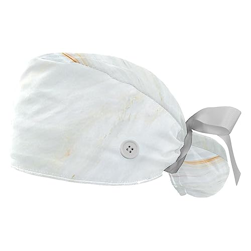Berret Bouffant VERED lot de 2 chapeaux de travail réglables imprimé marbre