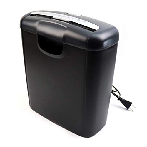 Aktenvernichter 6-seitiger Querschnitt und geräuschloser Betrieb Aktenvernichtungspapier-Kreditkarte mit 10-Liter-Korb 292 * 142 * 326 mm