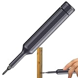 Organisation des embouts bien rangés : le tournevis de précision comprend un compartiment magnétique dissimulé pour maintenir tous les embouts en toute sécurité, offrant un accès instantané tout en maintenant une zone de travail organisée, bénéfique pour assembler des meubles ou réparer des appareils électroménagers