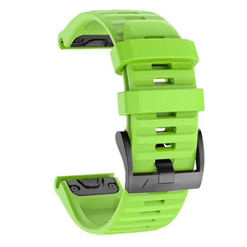 Bracelet 26mm Garmin Fenix 5X anti-irritation en silicone souple ajustable