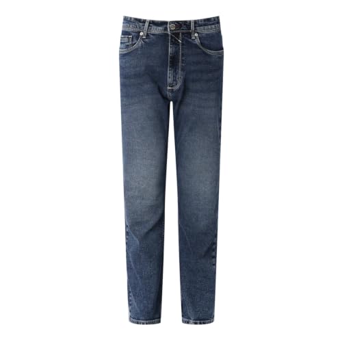 Image of BASICS Cotton Stretch Men's Jeans | Smart Casual Denim | Ultra-flexible stretch cotton denim. Modern style. Durable, breathable & built for all-day travel comfort.