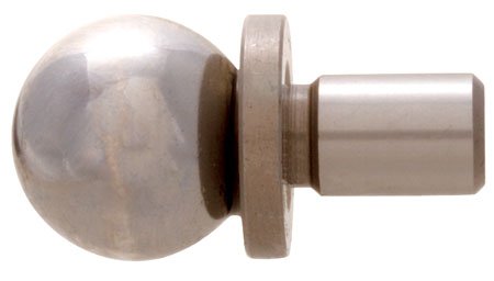 .500 Ball dia., .2500 Dia. shank (max.) w/6-32 tap x 3/8 Deep Min., Checking Ball with Reference Shoulder and Tapped Shank (1 Each)