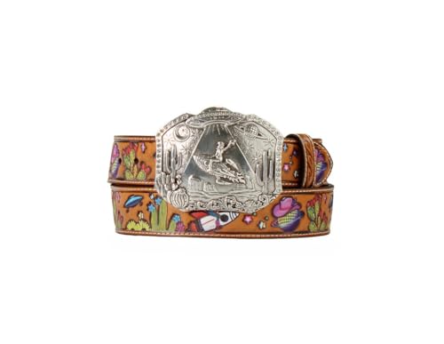 Western Belt Womens Cosmic Cowgirl Desert SceneD140009397