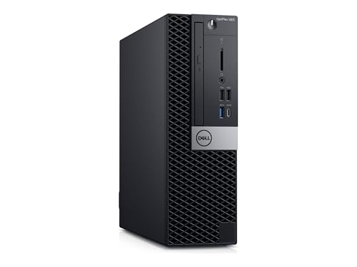 Dell OptiPlex XE3 SFF Ordinateur de Bureau, Intel Core i5-8500, 8 Go de RAM, SSD de 256 Go, Clavier américain QWERTY, Wi-FI, Bluetooth, Windows 11 Pro...