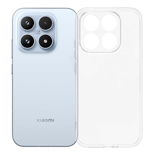Image of for Xiaomi 17 Case Shockproof 1.5mm Thickness Clear TPU Phone Cover