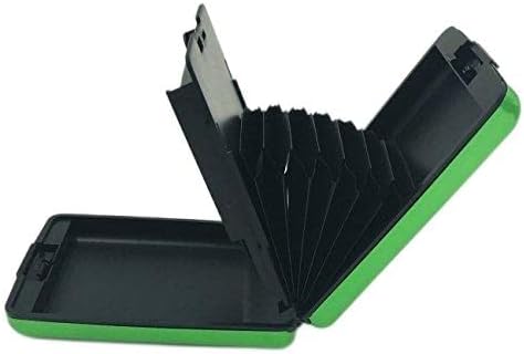 Miniatura 1 de ANSSOW RFID - Tarjetero para hombre y mujer protección segura para viajes o negocios incluye ranuras para tarjetas de crédito monedas y dinero en