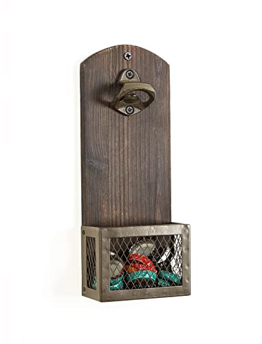 Soporte de madera rústica para 6 botellas sin armado miniatura 7