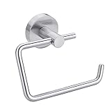 LOFAMI Papierhandtuchhalter für Arbeitsplatten Punch freien Toilettenpapierhalter-Edelstahl-Toilettenpapierspender for Gewerbe Hotel Badezimmer Garderobe Papierhandtuchspender zum Aufstellen