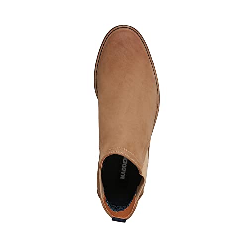 Madden Men's M-Grizon Chelsea Boot, Taupe Suede, 11 #TOP4