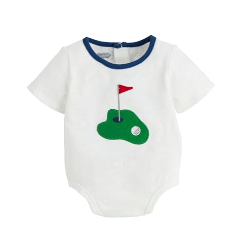 Mud Pie baby-boys Children's Boy White Golf Crawler