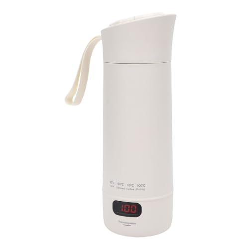Hervidor eléctrico portátil de agua 400ml con control de temperatura