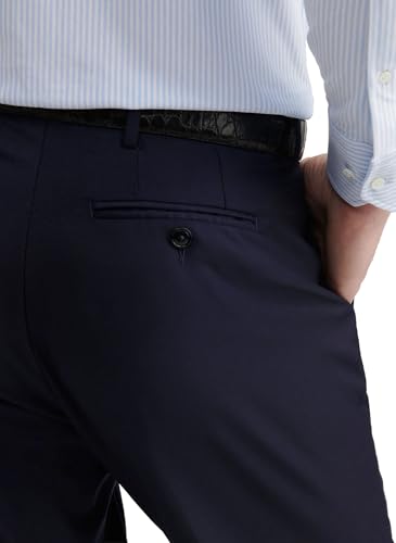 PETER MILLAR Crown Crafted Men's Crosby Wool Trouser Pant 36 Navy3