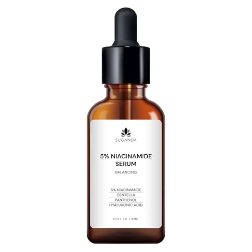 SUGANDA SKINCARE 5% Niacinamide Serum, For Acne/Dark Spots/Acne Marks,Skin Clarifying Serum, For Oil Control & Skin Barrier Repair, Winter Face Serum for All Skin types, Men & Women, 30ml