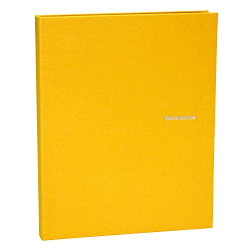 Sekisei 80Pocket high Cloth Photo Album L Size XP-80M Yellow