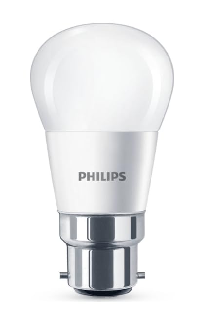 Philips LED Light Bulb, Opal, 4W (25W Equivalent), BC B22 Bayonet Cap, Warm White, 250 Lumen