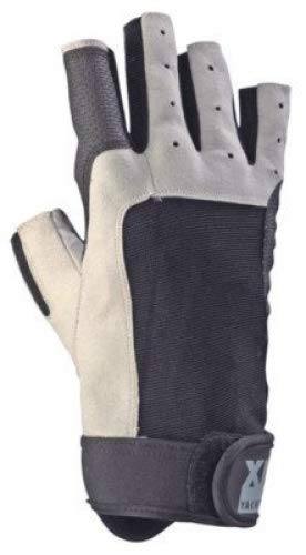 Nautos Gloves Racing- Five Fingers Cut -Washable Amara Kevlar and Spandex (M)
