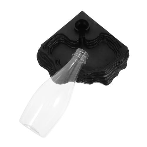 FONDOTIN Dispensador Automático de Agua para Reptiles Pequeño Bebedero Compacto y Estable para Tortugas y Diseño Antigoteo y Resistente Práctico para Geckos y Mascotas Pequeñas