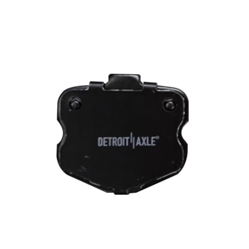 Image of Detroit Axle - V8 7.0L Front Brake Pads for 2006-2008 Chevrolet Corvette Ceramic Brake Pads w /Hardware 2007 Replacement