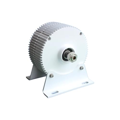 Kit de generador de turbina eólica de 1000 W, 1500 W, generador de turbina eólica, 12 V, 24 V, 48 V, 96 V, PMG, turbina de agua Hydro tor, baja velocidad de arranque para el hogar (con base, 96 V_1000