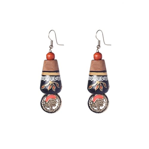 Image of Handcrafted Bohemian & Ethnic Earrings Collection for Women - Artistic, Nature-Inspired Statement Designs in Studs, Drops & Chandeliers